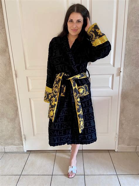 jorge versace robe|vintage Versace robe.